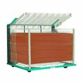 Saturn Rack AWT RACK-IT HEAVY CONSTUCTION, DRYING RACK, 45 x 68 in. Shelf Size, 50 Shelves DR-68-50